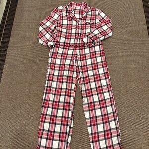 VICTORIA'S SECRET PLAID PAJAMAS SIZE MEDIUM
